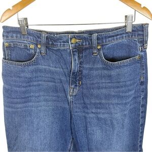 J.Crew Wide-Leg Trouser Jeans‎ – Women’s 31P Petite – Medium Wash Denim